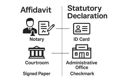 Affidavit Vs Statutory Declaration