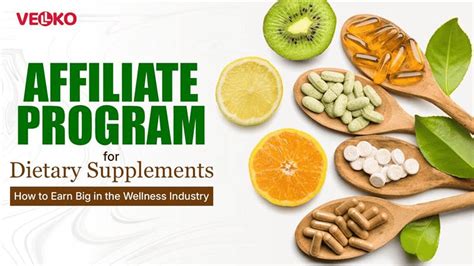 Affiliate Program For Dietary Supplements