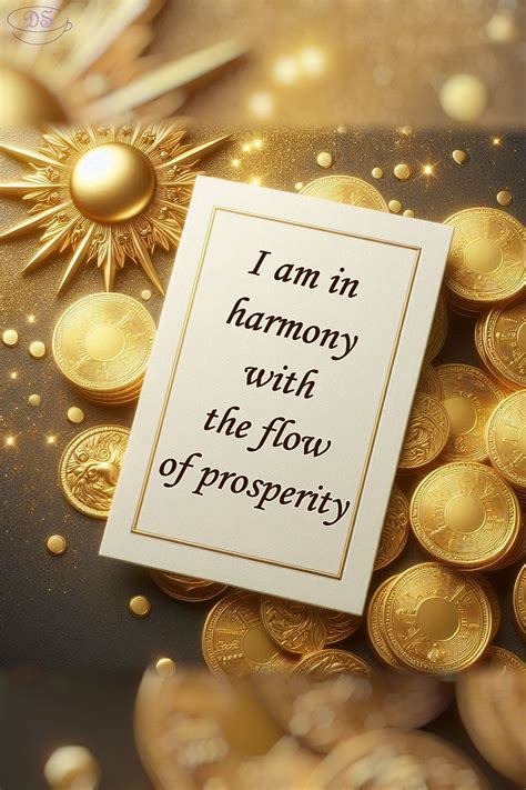Affirmations Of Prosperity