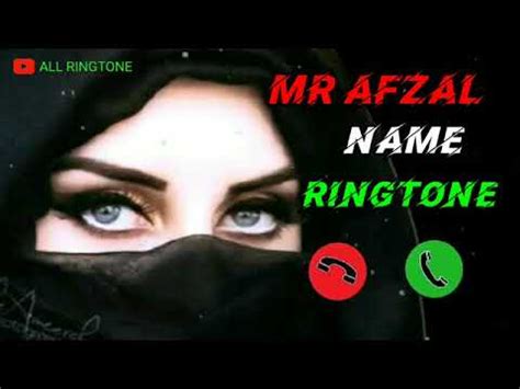 afjal khan name ringtone s
