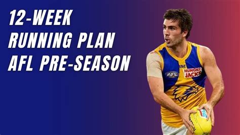 Afl Pre Season Training Program