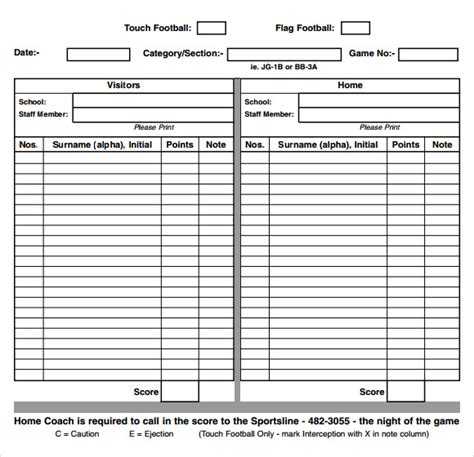 Read Afl Football Score Sheet Template Topartore 