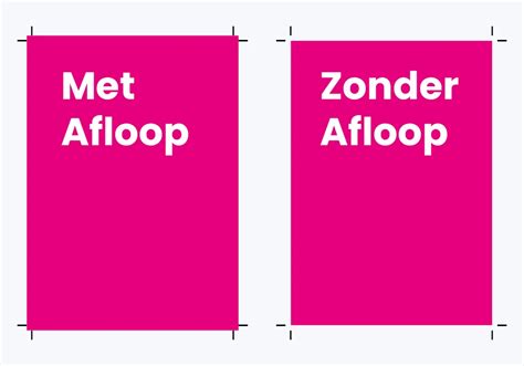 afloop drukwerk betekenis