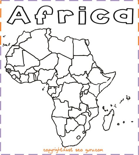 Africa Coloring Page Color African Continent Thecolor Com Africa Continent Coloring Page - Africa Continent Coloring Page