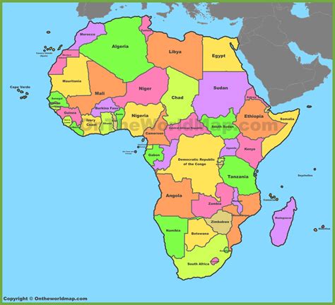 Africa World Countries 6 Free Customizable Coloring Pages Africa Continent Coloring Page - Africa Continent Coloring Page