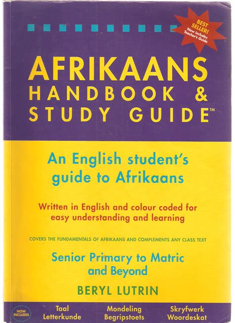 Read Online Afrikaans Handbook Amp Study Guide By Beryl Lutrin 