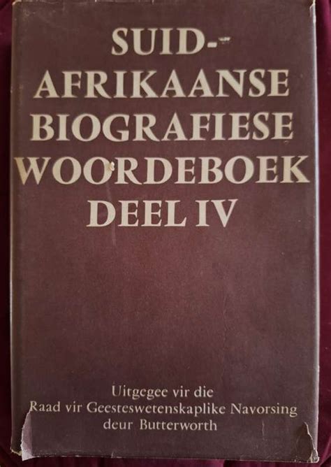afrikaanse biografie