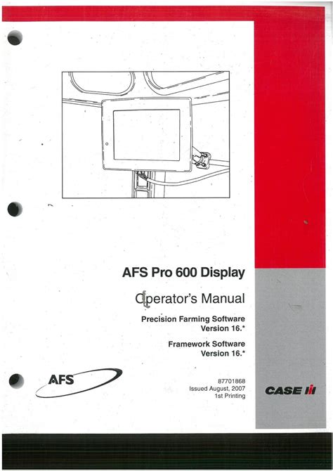 Read Online Afs Pro 600 Manual 