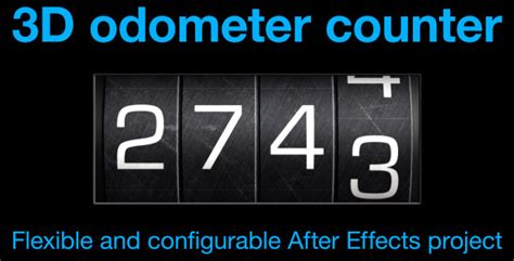 after effects odometer counter