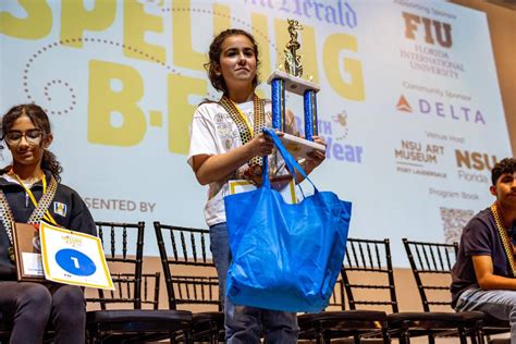 After Six Round Battle Fifth Grader From Broward Spelling Bee Words 2nd Grade - Spelling Bee Words 2nd Grade