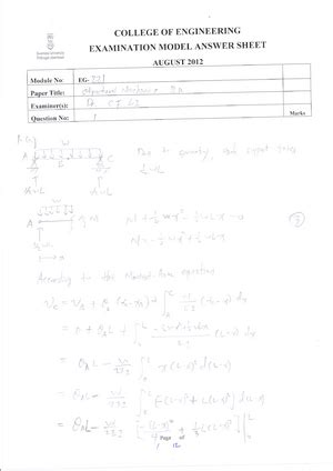 Afw2631 Exam 2012