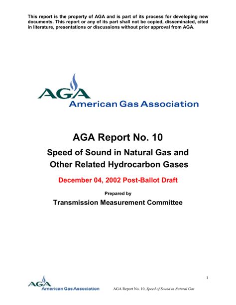 aga report no 10