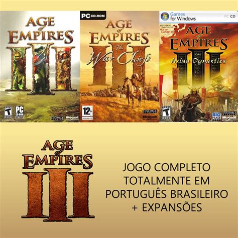 age of empires 3 completo em portugues