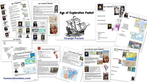 Age Of Exploration Unit Homeschool Den Age Of Exploration Map Worksheet - Age Of Exploration Map Worksheet