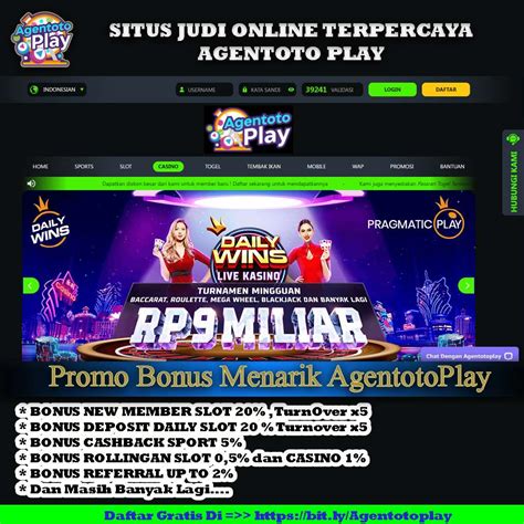 AGEN TOTO PLAY - AGEN TOGEL PLAY Link Result Toto 4D Slot Mau Pasti Resmi