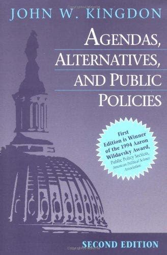 Full Download Agendas Alternatives And Public Policies Pkicertore 