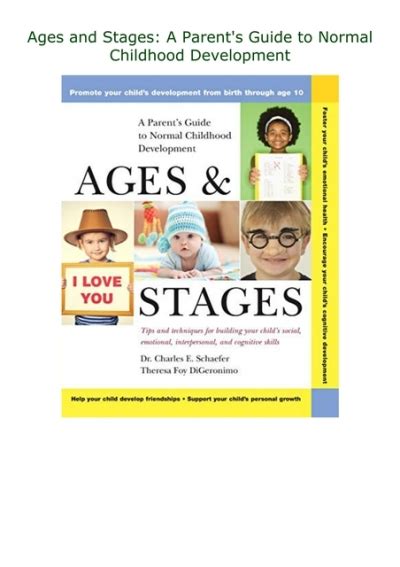 Download Ages And Stages A Parents Guide To Normal Childhood Development 