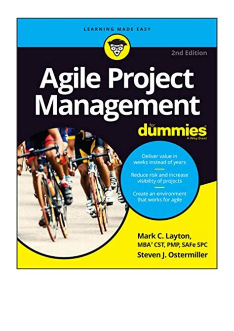 Full Download Agile Project Management For Dummies For Dummies Computer Tech 