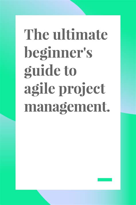 Full Download Agile Project Management The Ultimate Beginner S Guide 