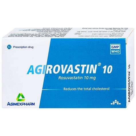 agirovastin 10 | Thuc Agirovastin 10 iu tr tng cholesterol