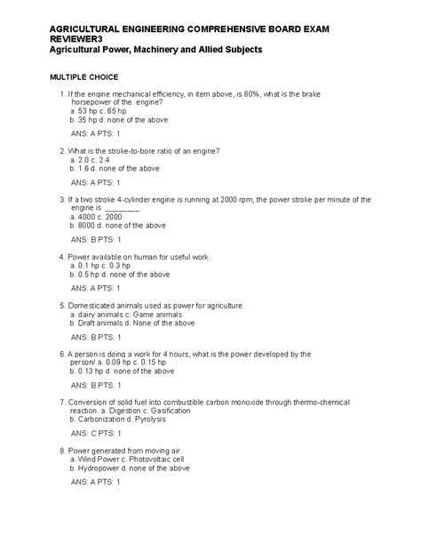 agricultural engineering reviewer