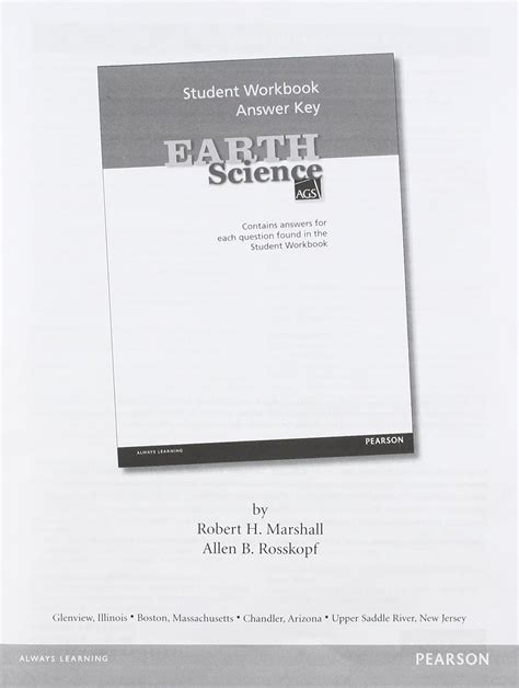 Ags Earth Science Answer Keys