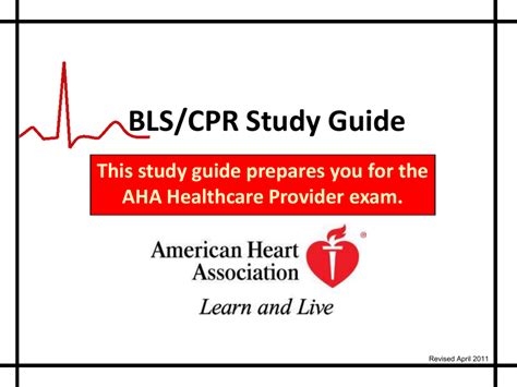 Read Aha Healthcare Provider Cpr Study Guide 
