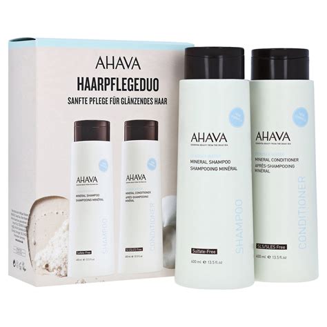 ahava shampoo and conditioner