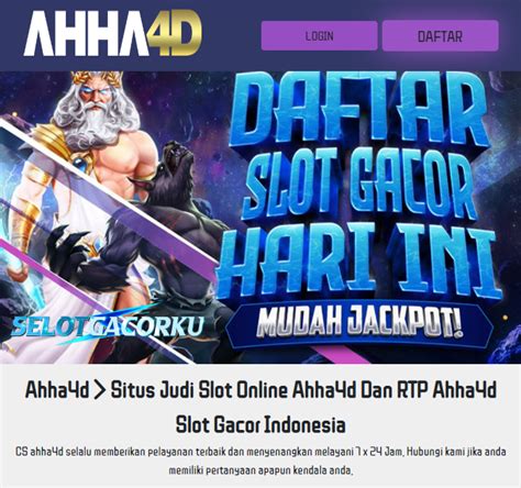 AHHA4D ALTERNATIF Bandar Game Online Deposit Pulsa Terperaya AHHA4D ALTERNATIF - Info Segala Permainan Slot Online Gacor Paling Ampuh