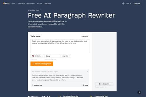 Ahrefs Rewrite