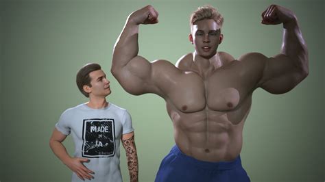Ai generated muscle growth