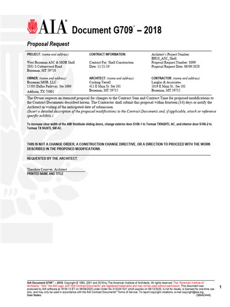 Full Download Aia Document G709 