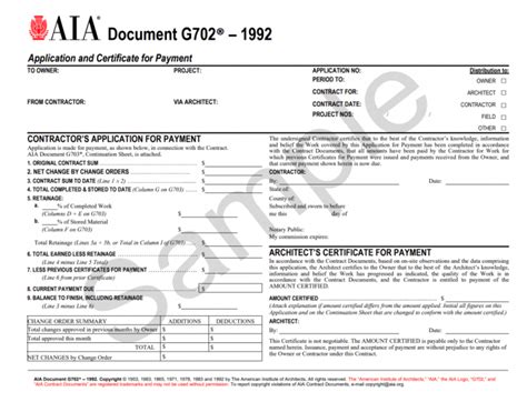 Download Aia Documents G702 And G703 