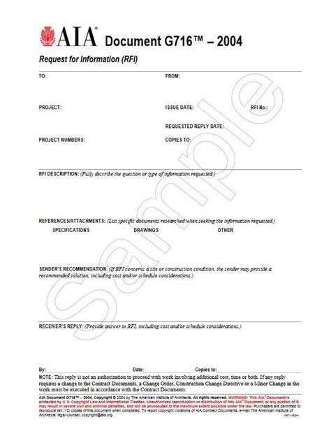 Read Aia Rfi Document 