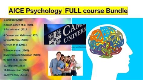 Read Aice As Level Psychology 