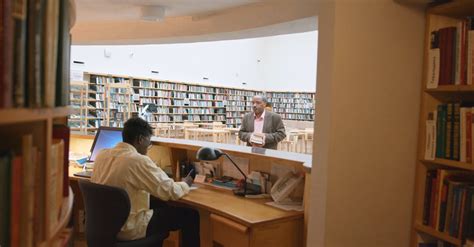 Aiden Borrows A Book From A Public Library