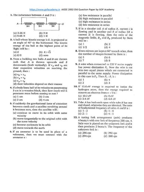 Read Aieee Exam Paper 2013 