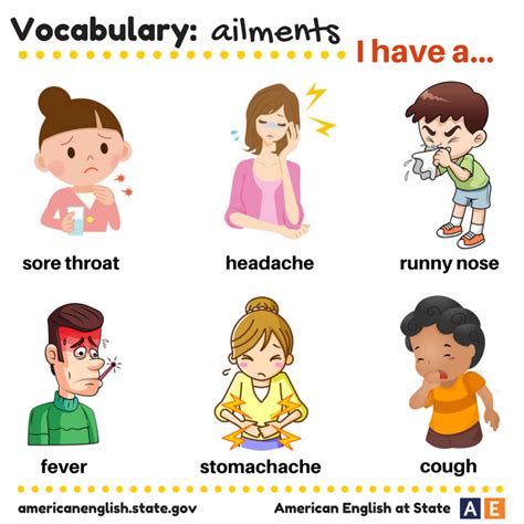 ailments english