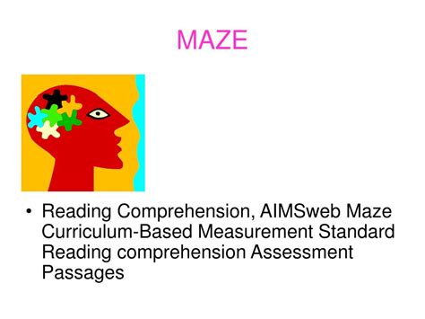 Aimsweb Maze Passages