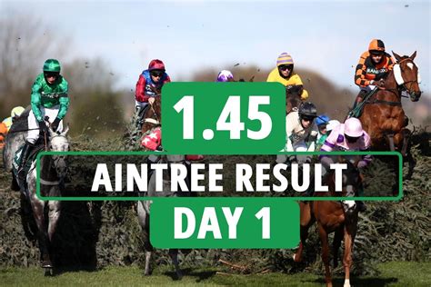aintree results 8th april 2022