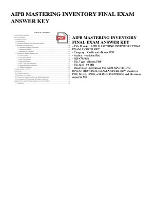 Read Aipb Mastering Inventory Test Answers 