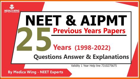 Read Aipmt Previous Year Question Papers 