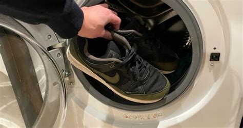 air max in wasmachine
