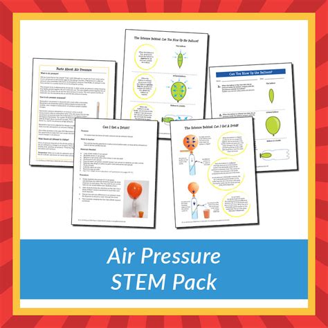 Air Pressure Stem Pack Gift Of Curiosity Air Pressure Worksheet Answer Key - Air Pressure Worksheet Answer Key