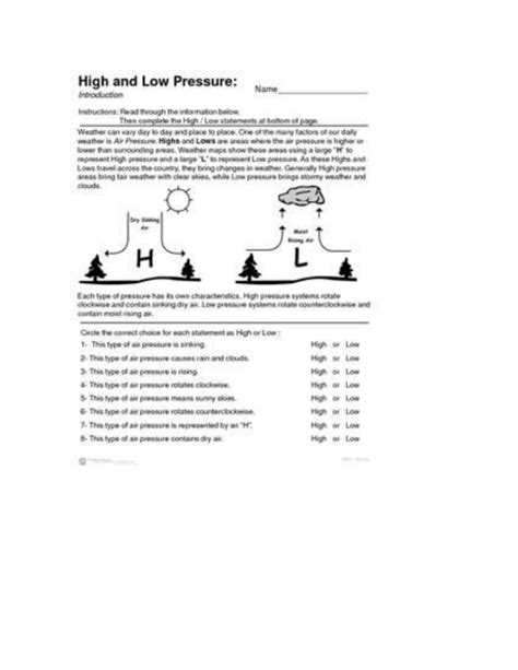Air Pressure Worksheet Answer Key   Mechanisms Teaching Resource Pressure Force Area Worksheet - Air Pressure Worksheet Answer Key
