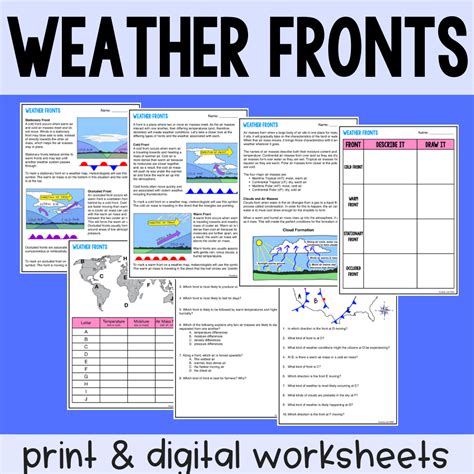 Read Online Air Masses And Fronts Guided Study 