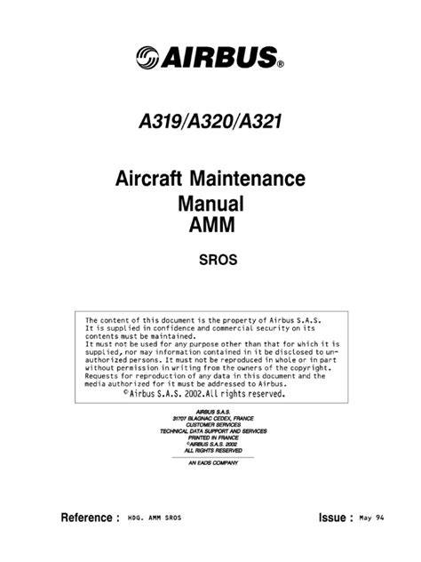 airbus a320 amm