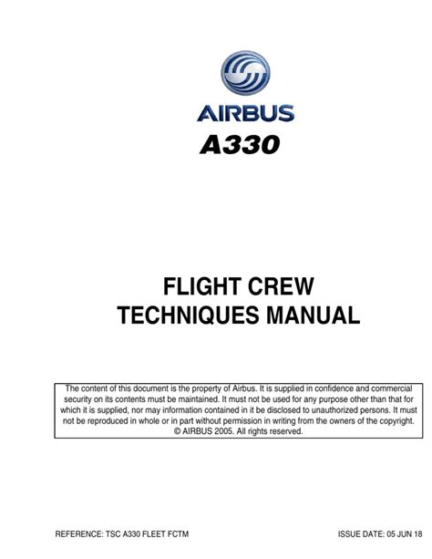 airbus a330 instructor manual