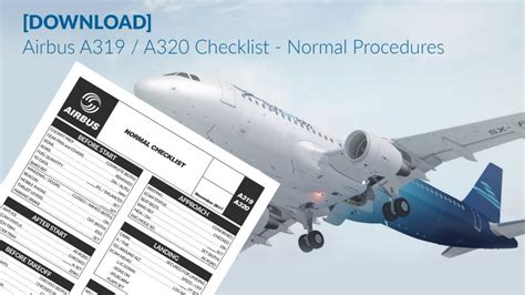 Download Airbus A320 20 Standard Procedures Guide 
