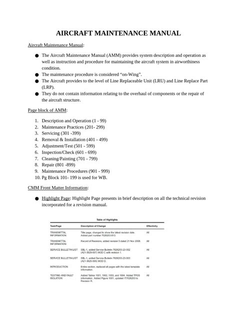 Read Online Airbus Maintenance Study Guide 